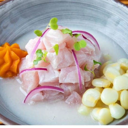 Tradicional Ceviche.