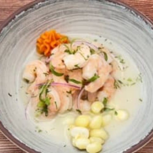 Ceviche Camaron.