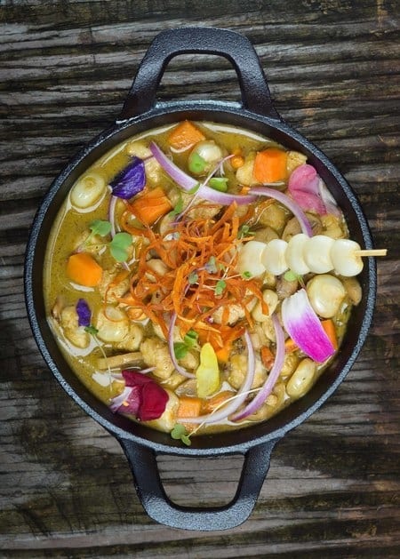 Ceviche Caliente.