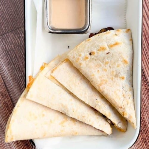 Quesadilla Amazónica.