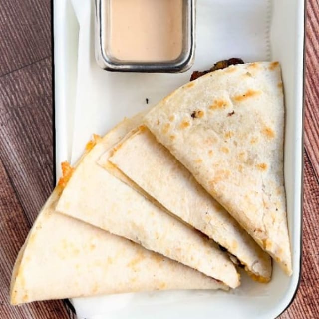 Quesadilla Amazónica.