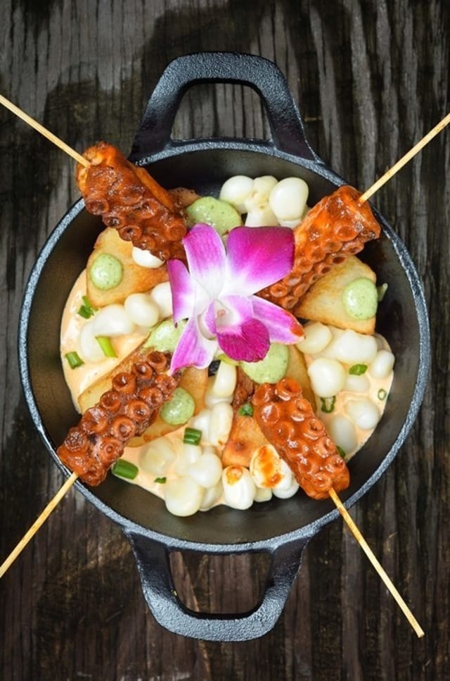 Pulpo Anticuchero.