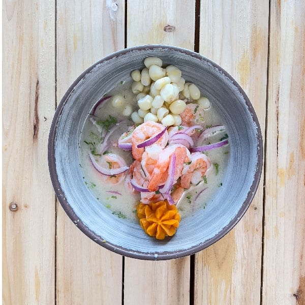 Ceviche Camaron.