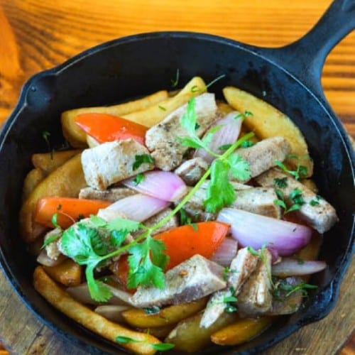 Tuna Saltado.