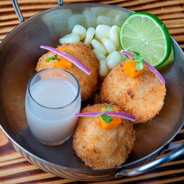 Ceviche Frito.