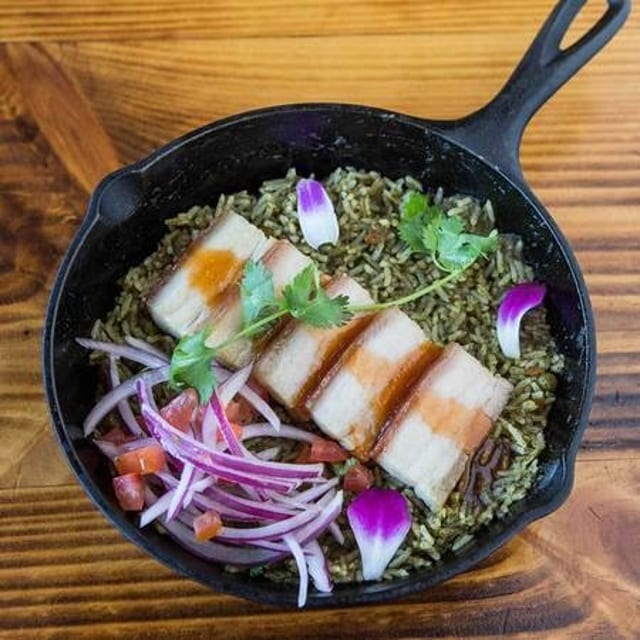 Arroz Norteño Con Porkbelly.