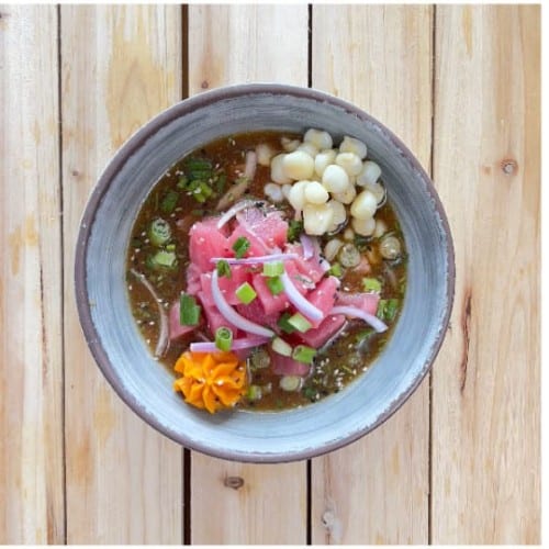 Ceviche Nikkei.