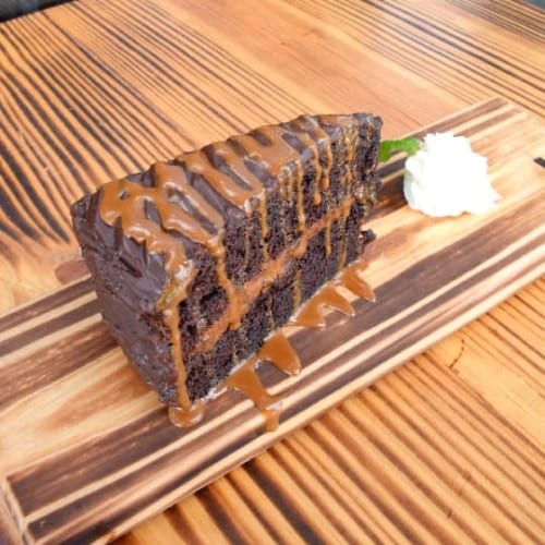Chicha Morada Cheesecake.